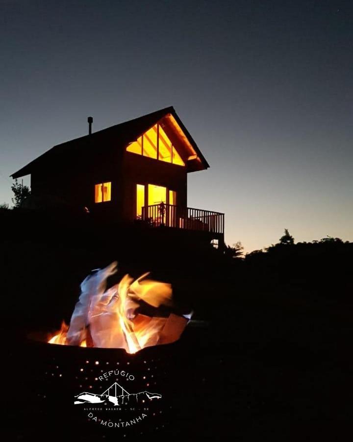 アウフレド・ヴァギネル Refugio Da Montanha Brasil Loft & Panoramic Viewヴィラ エクステリア 写真