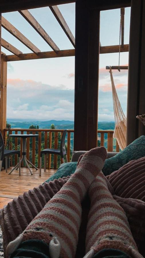 アウフレド・ヴァギネル Refugio Da Montanha Brasil Loft & Panoramic Viewヴィラ エクステリア 写真