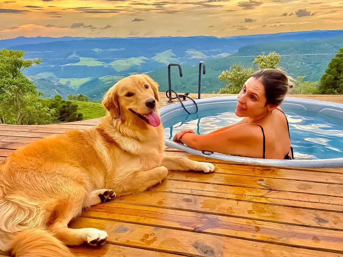 アウフレド・ヴァギネル Refugio Da Montanha Brasil Loft & Panoramic Viewヴィラ エクステリア 写真